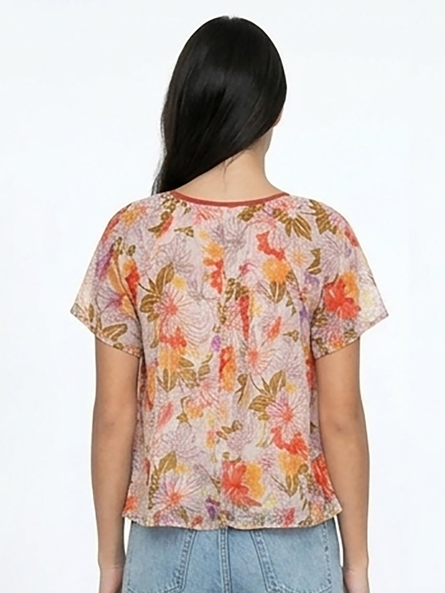 BETSY - SHORT SLEEVE SWING TOP