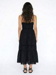 CELINA - PINTUCK MIDI DRESS