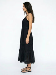 CELINA - PINTUCK MIDI DRESS