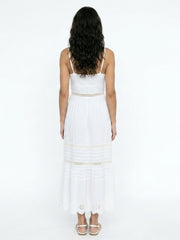CELINA - PINTUCK MIDI DREESS