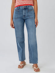JUNO - VINTANGE STRAIGHT CROP MODERNIST POCKET