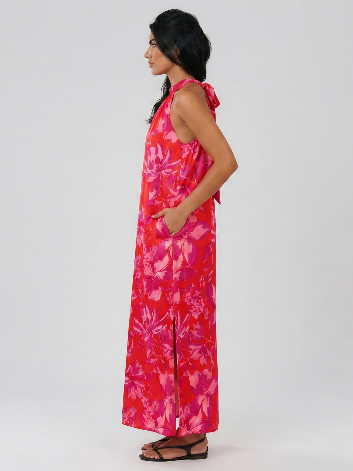 LUCIA - HALTER NECK DRESS