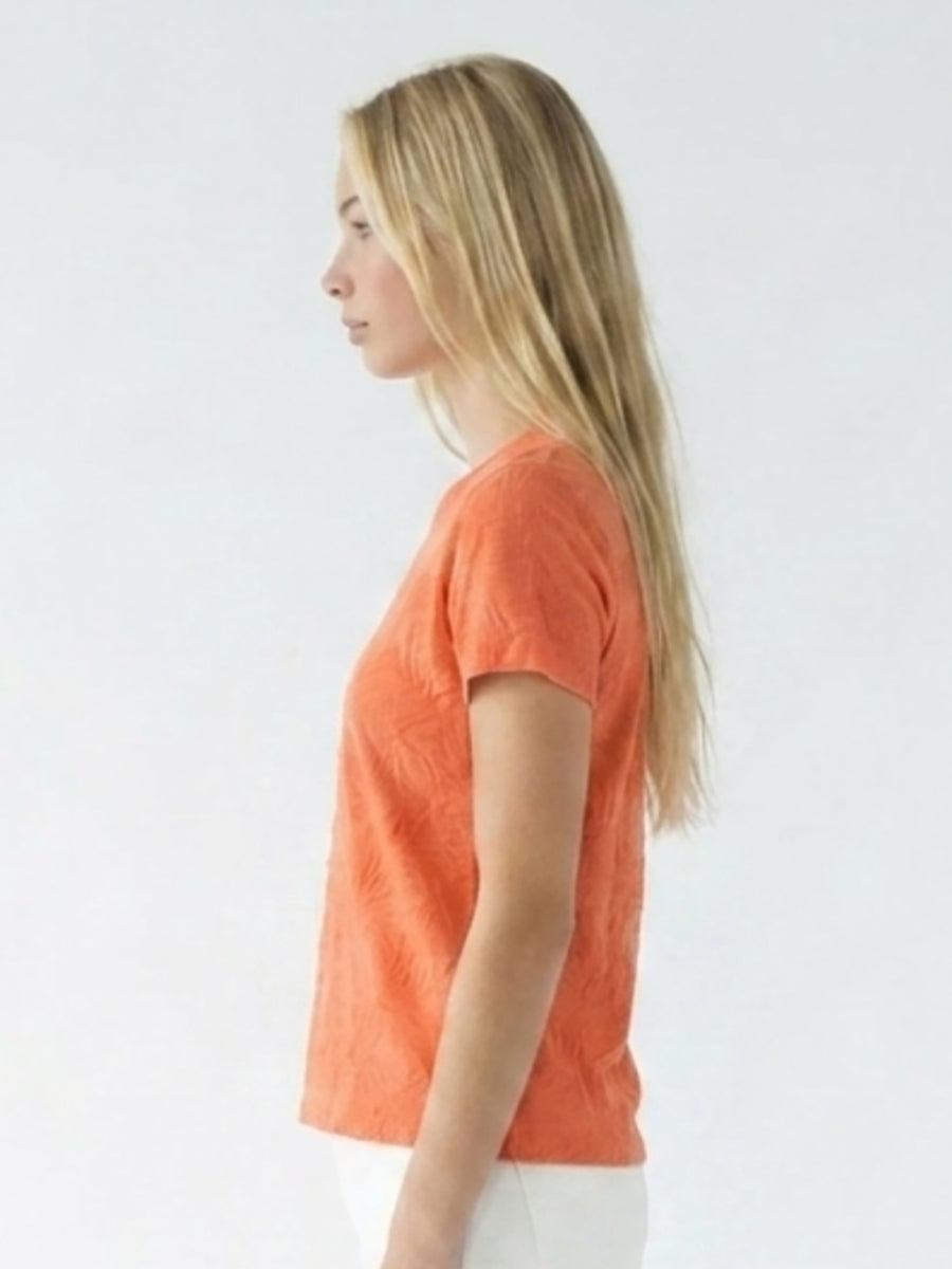 NORMA - JACQUARD CREWNECK TEE