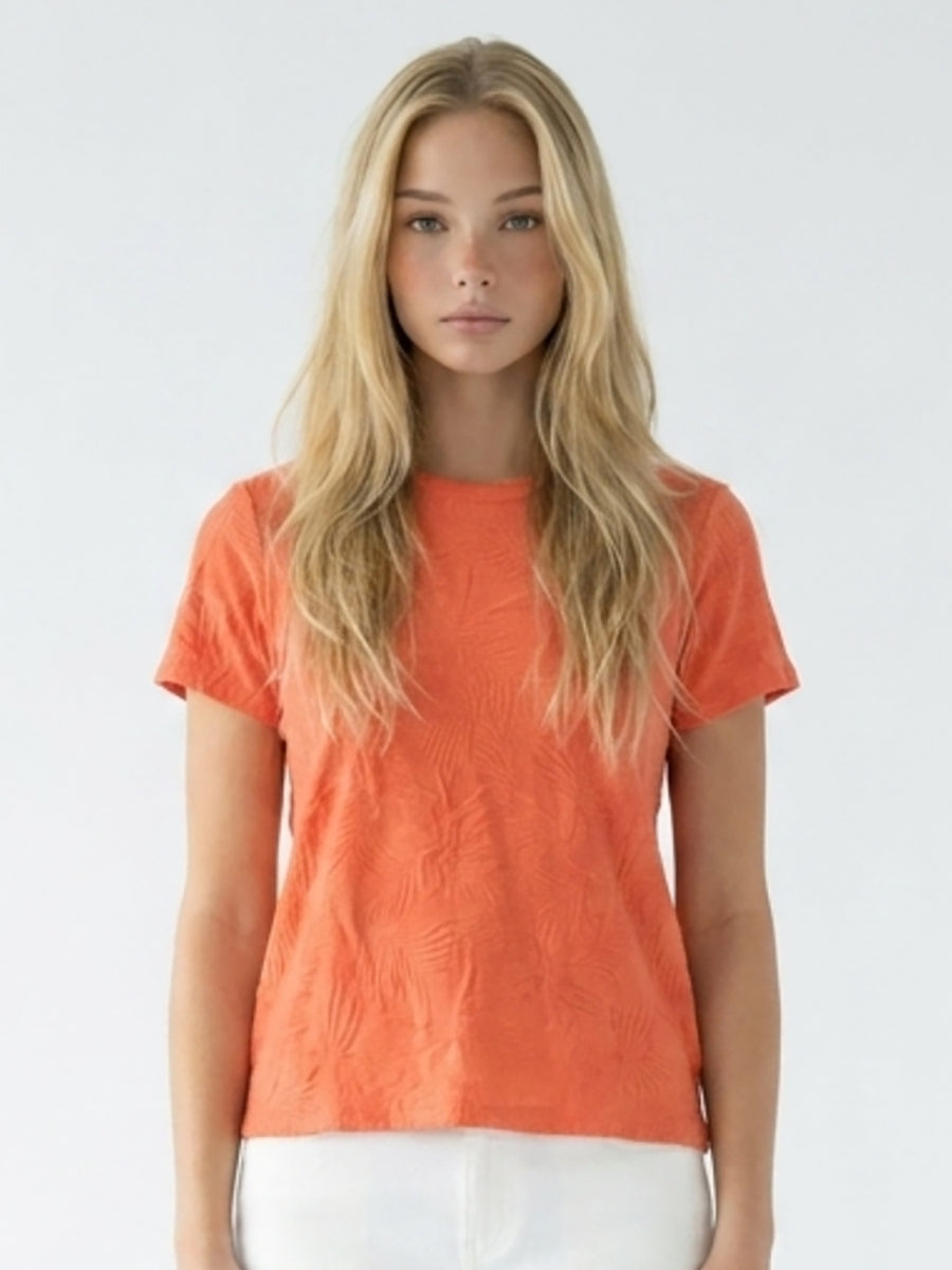 NORMA - JACQUARD CREWNECK TEE