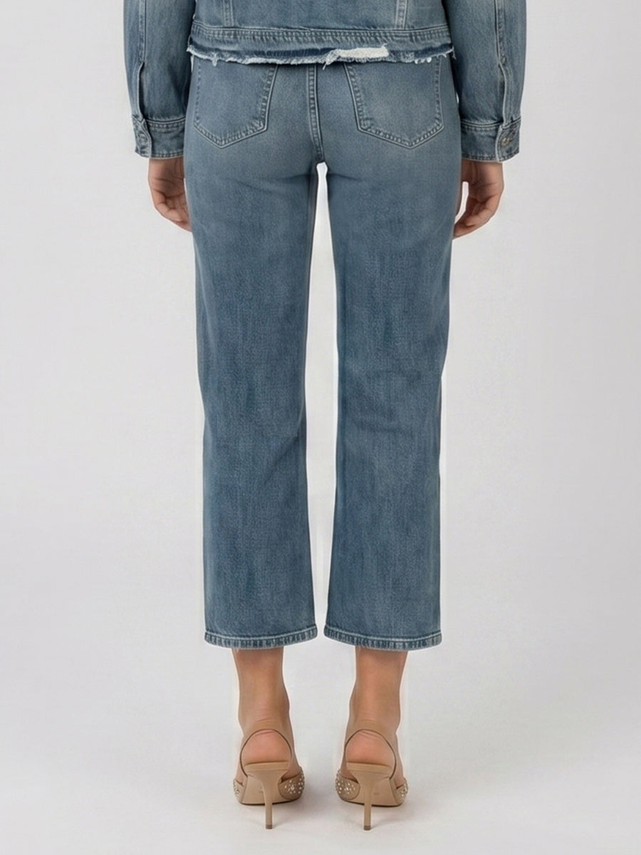 STELLA - EASY STRAIGHT LEG DENIM CROP