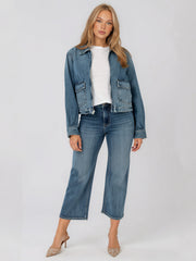STELLA - EASY STRAIGHT LEG DENIM CROP