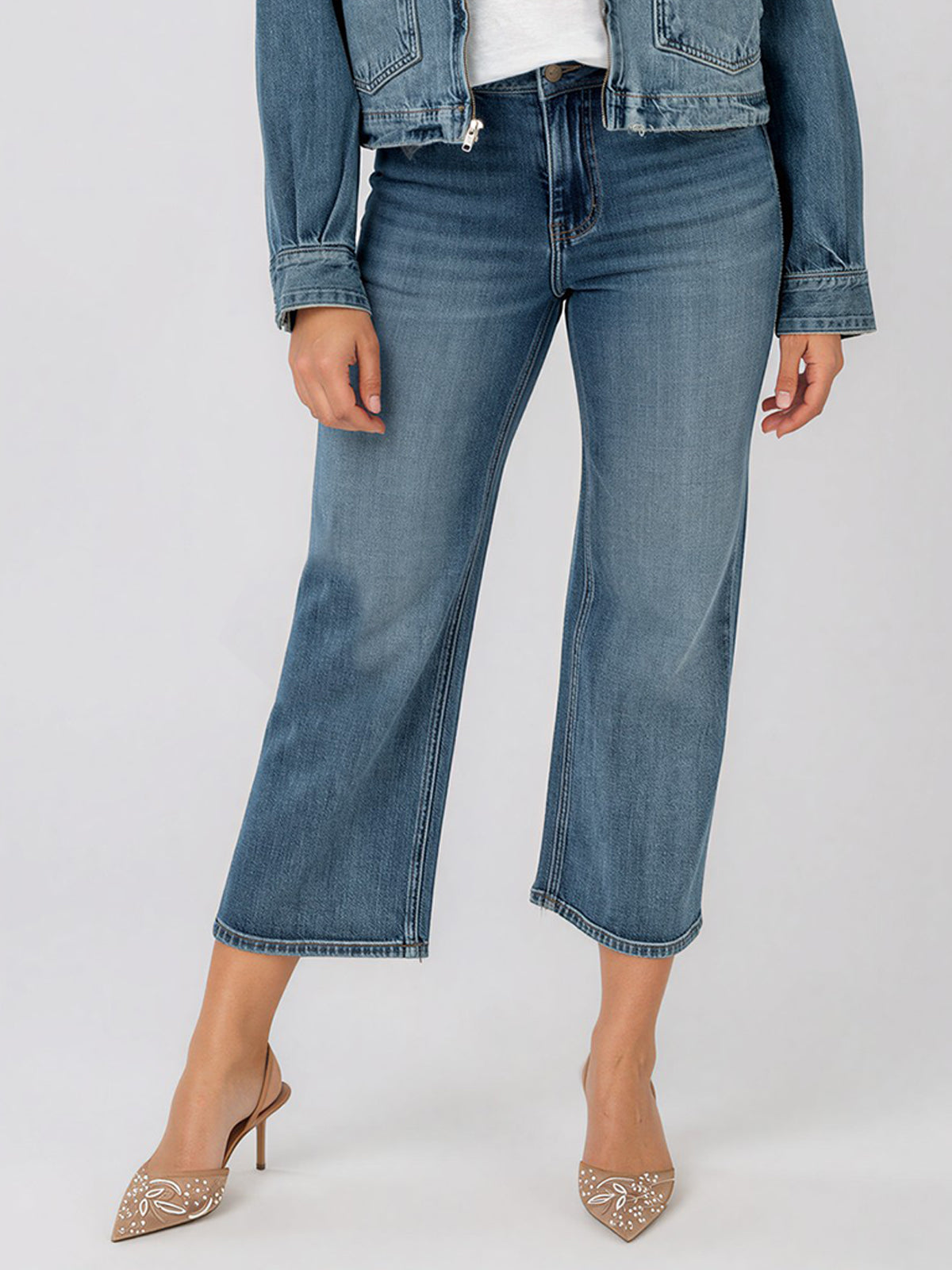 STELLA - EASY STRAIGHT LEG DENIM CROP
