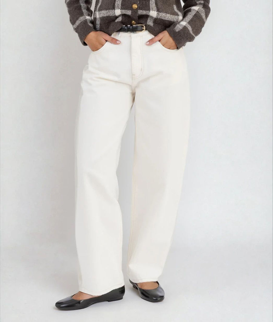 BERYL - HIGH RISE BARREL JEAN