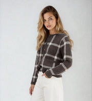 KEENAN - CREWNECK CARDIGAN