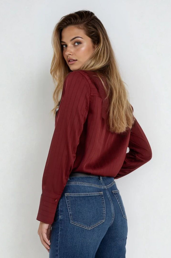 ELLA - SATIN BLOUSE